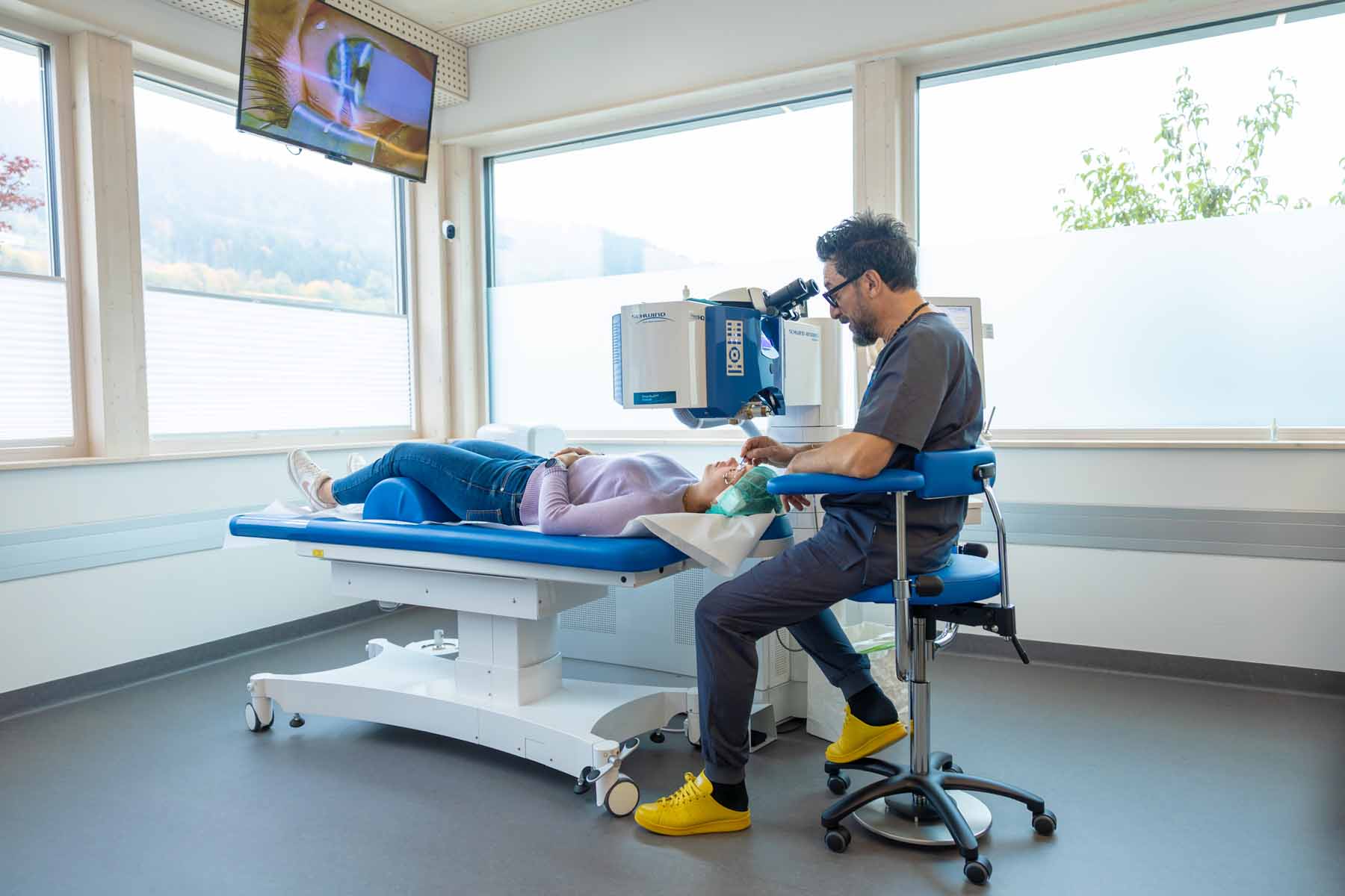Beratung zur Augen-Op