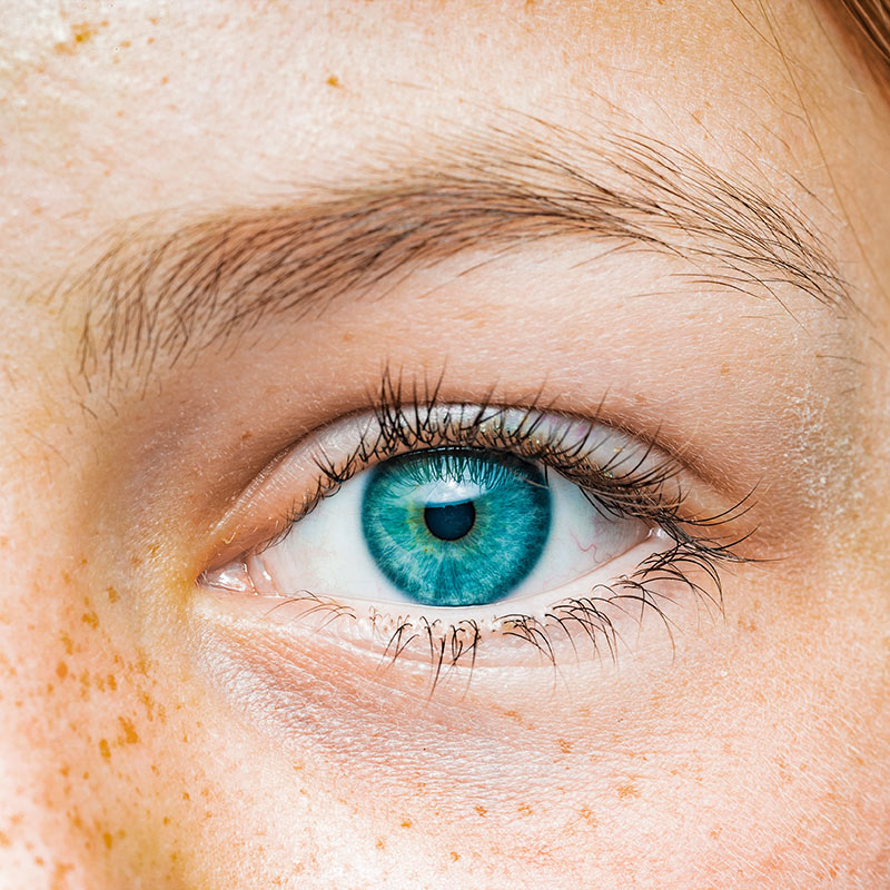 Auge nach Laserbehandlung in Tirol